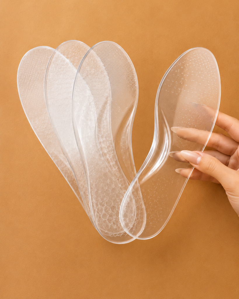 Plantilla recortable de gel